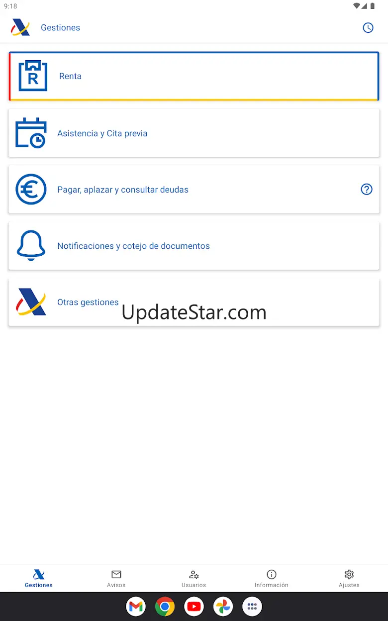 Agencia Tributaria 9.1.5