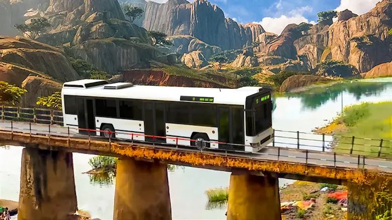 Stunt bus driving sim offroad 1.1