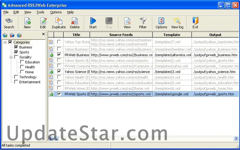 Advanced RSS2Web Premier 3.9.69