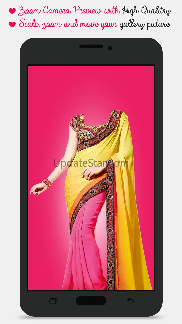 Woman Saree Photo Maker Camera 6.2