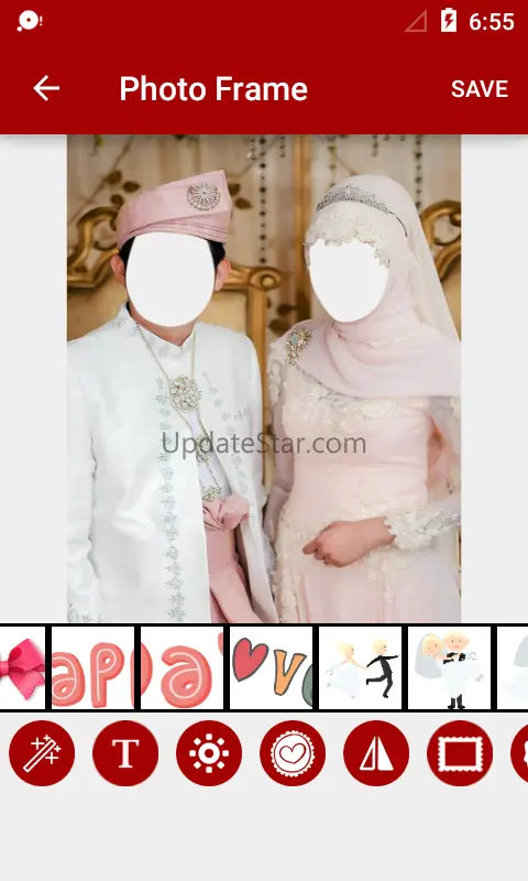 Hijab Wedding Couple Suit 2.3