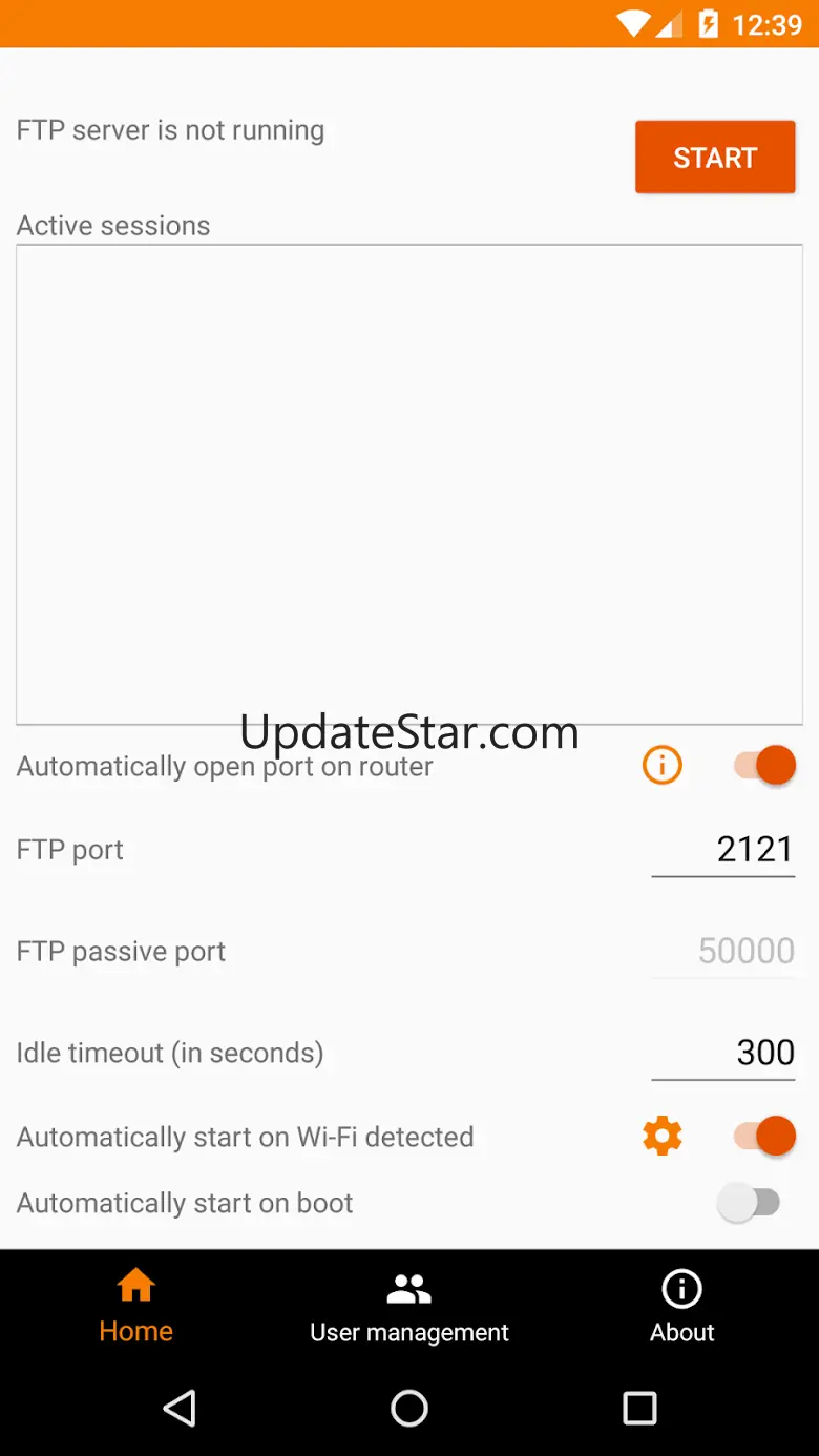 FTP Server - Multiple users 0.15.19