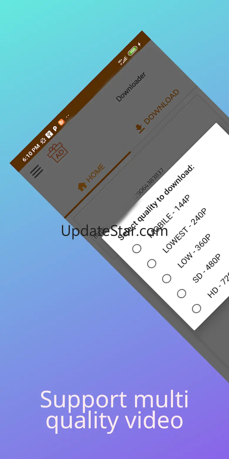 Video downloader for OK 18