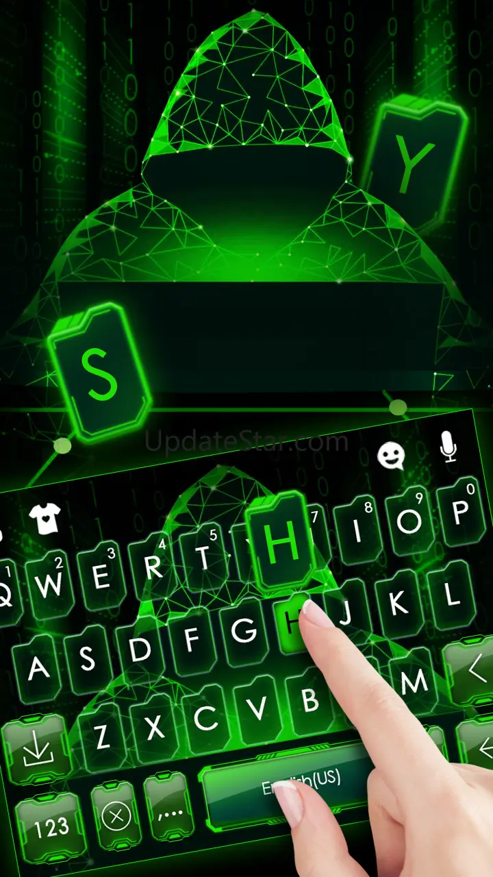 Matrix Hacker Keyboard Backgro 8.3.0_0129