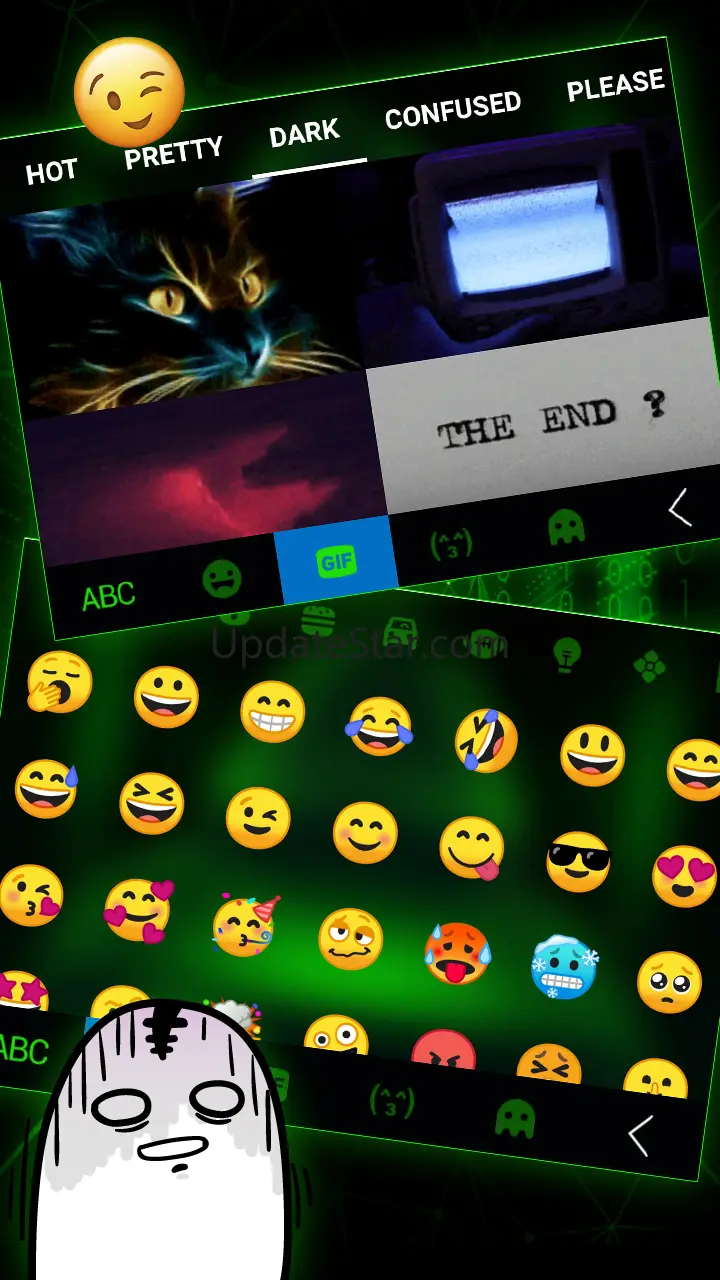 Matrix Hacker Keyboard Backgro 8.3.0_0129