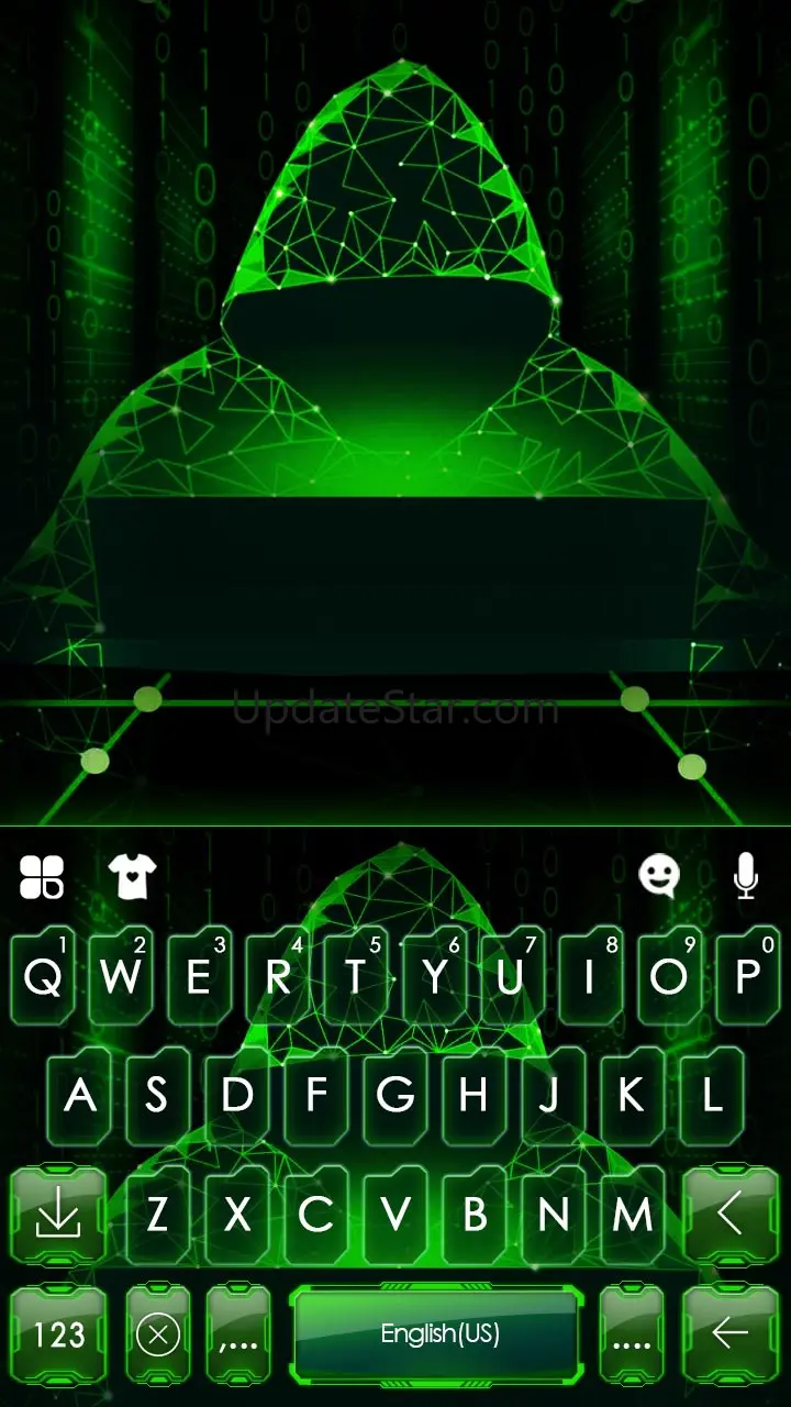 Matrix Hacker Keyboard Backgro 8.3.0_0129