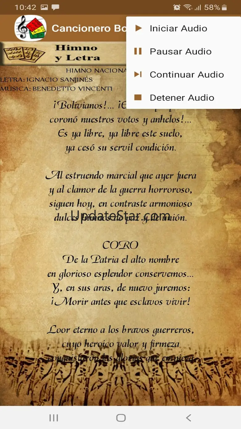 Cancionero Boliviano