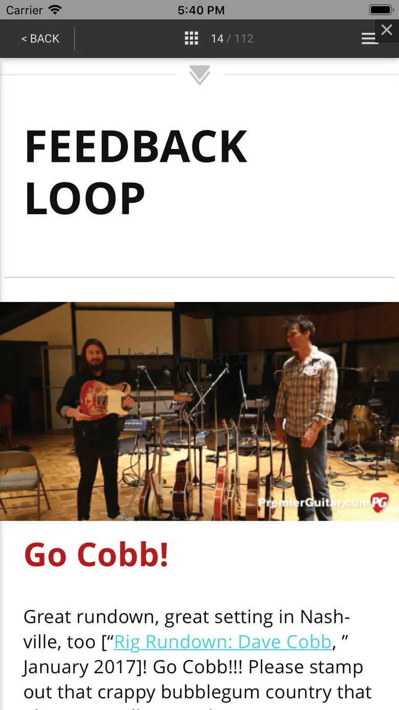Premier Guitar Magazine iOS App 30