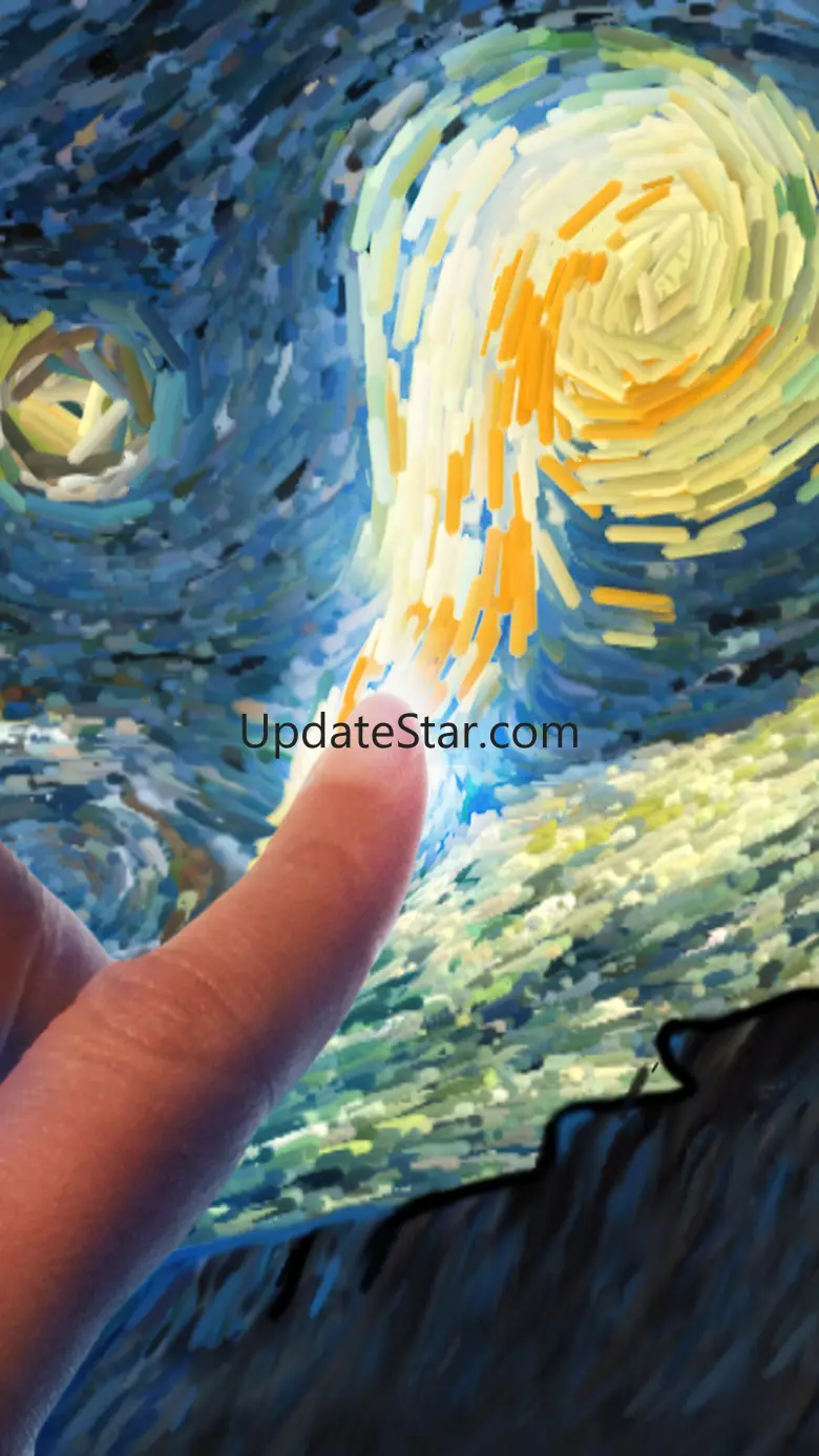 Starry Night Interactive Animation 4.2