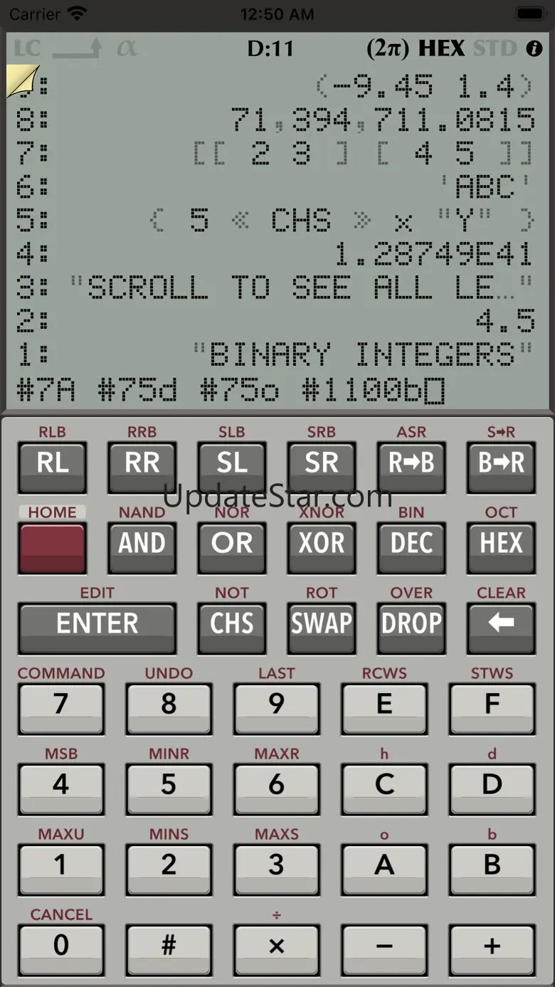 RPN 28x Calc 3.5.4