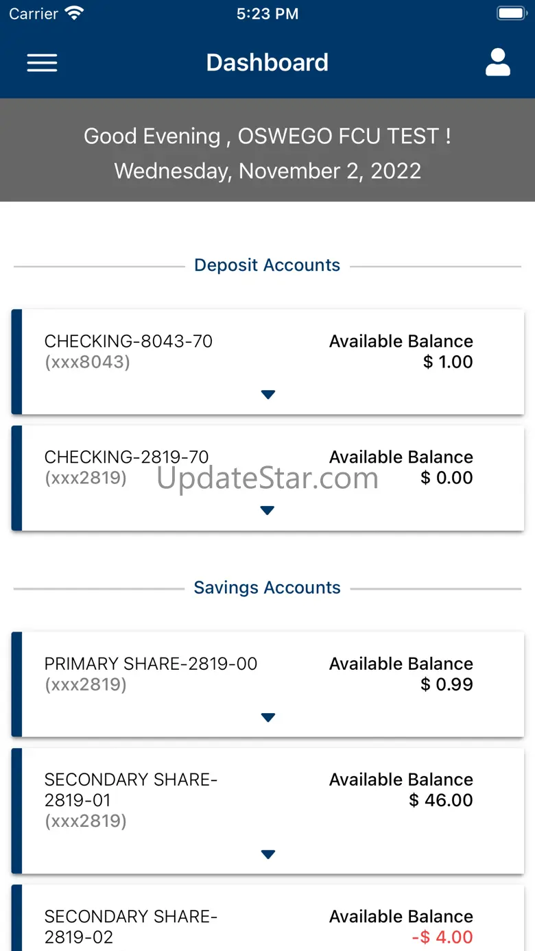 Oswego County FCU Mobile 5.0.2