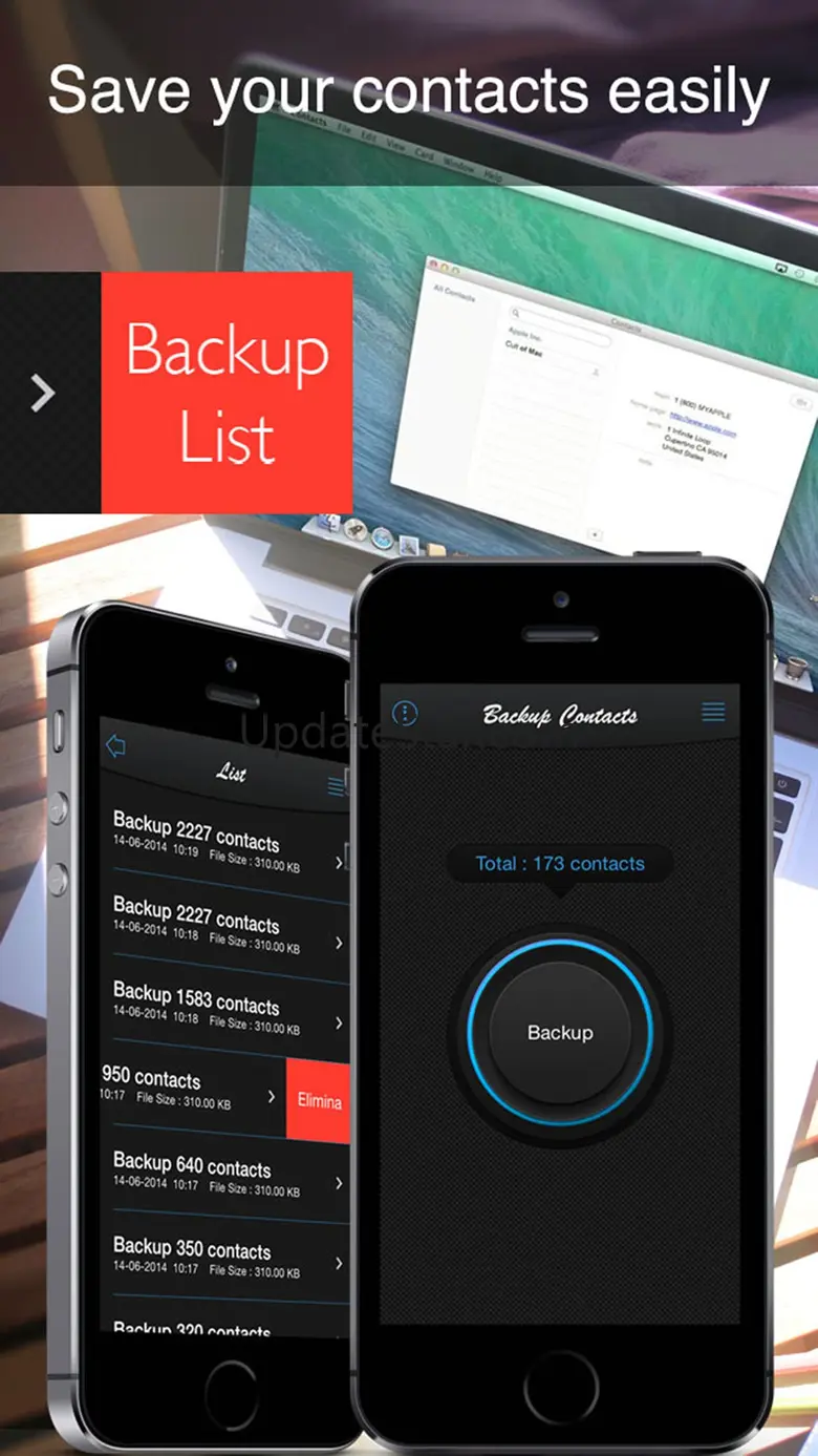 Backup Contacts ! 3.2