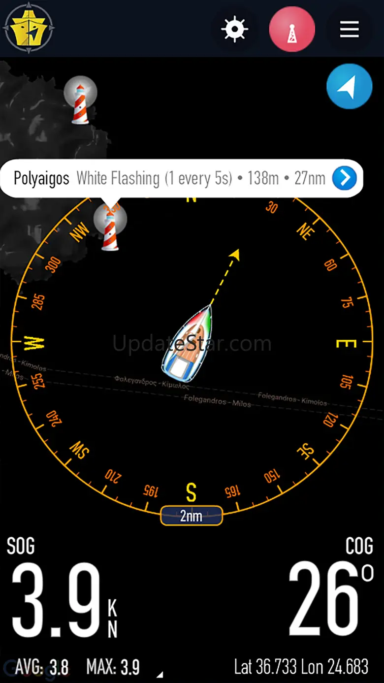 OnCourse - boating & sailing 2.2.38
