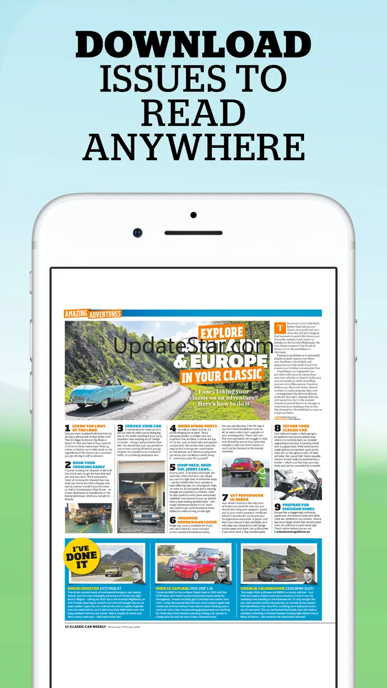 Classic Car Weekly Newspaper 8.8