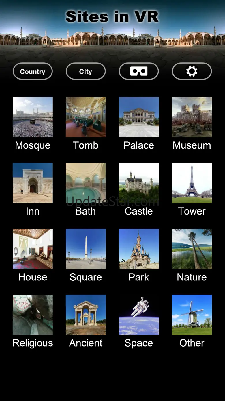 Sites in VR 8.14