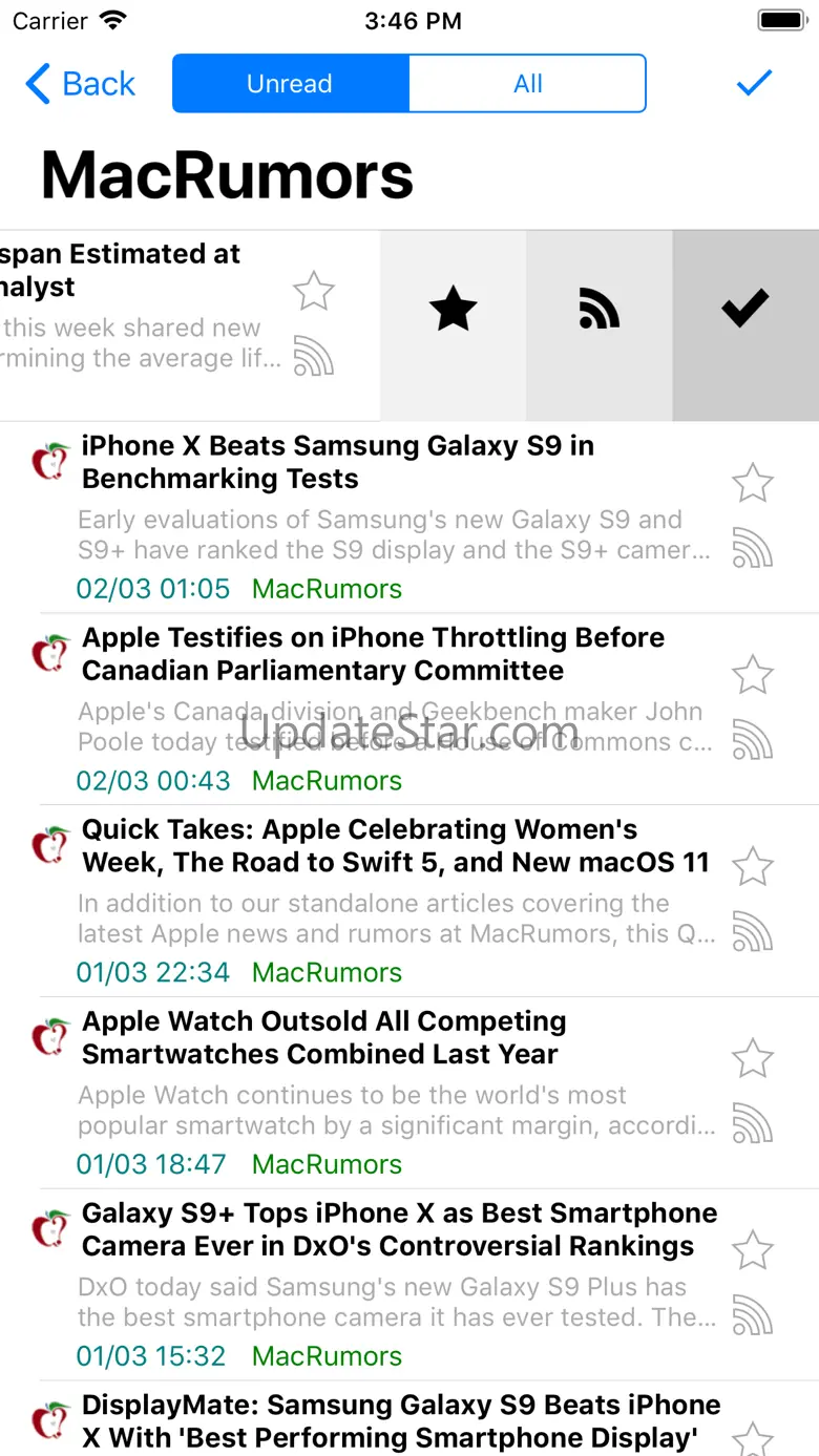 tiny Reader RSS 2.2.0