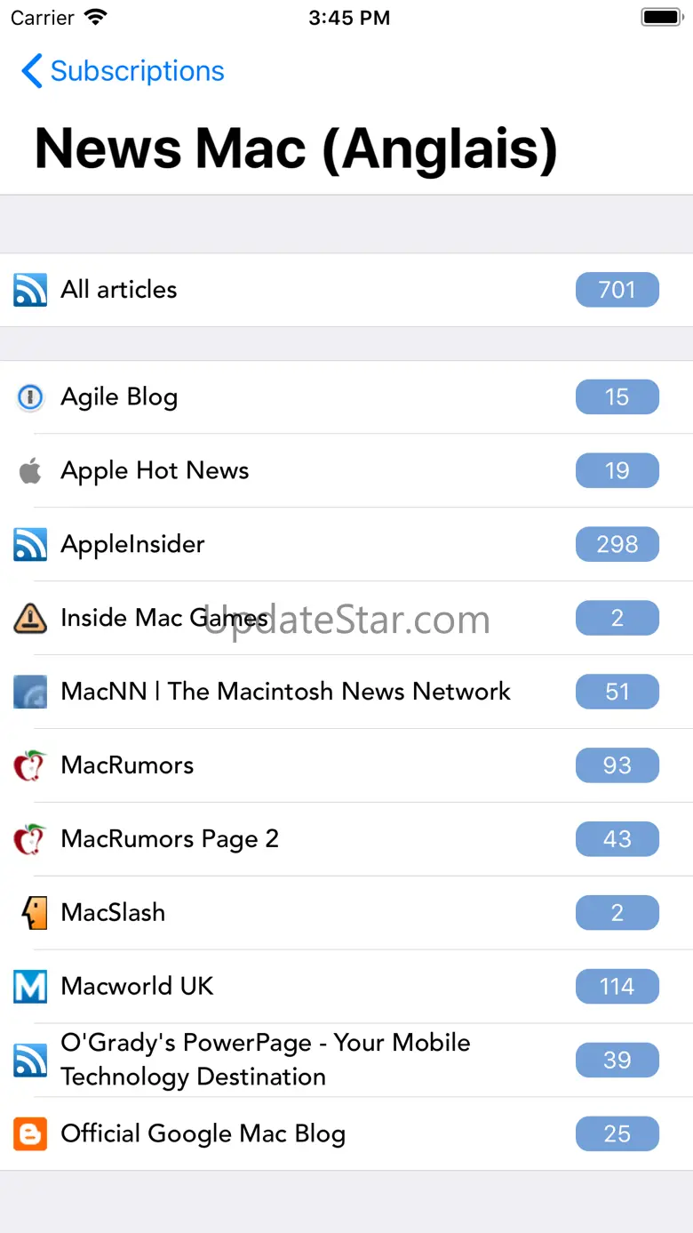 tiny Reader RSS 2.2.0