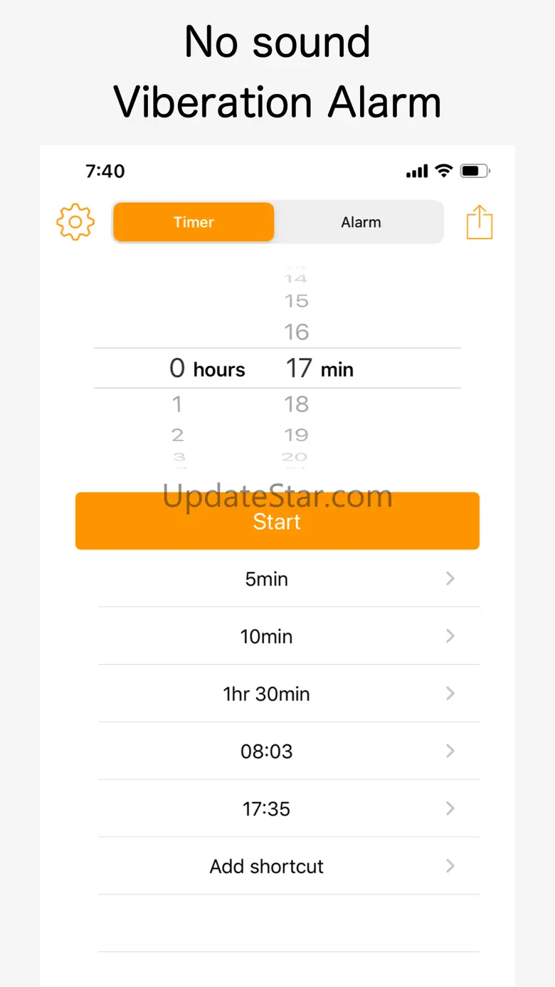 Viberation Alarm 3.30