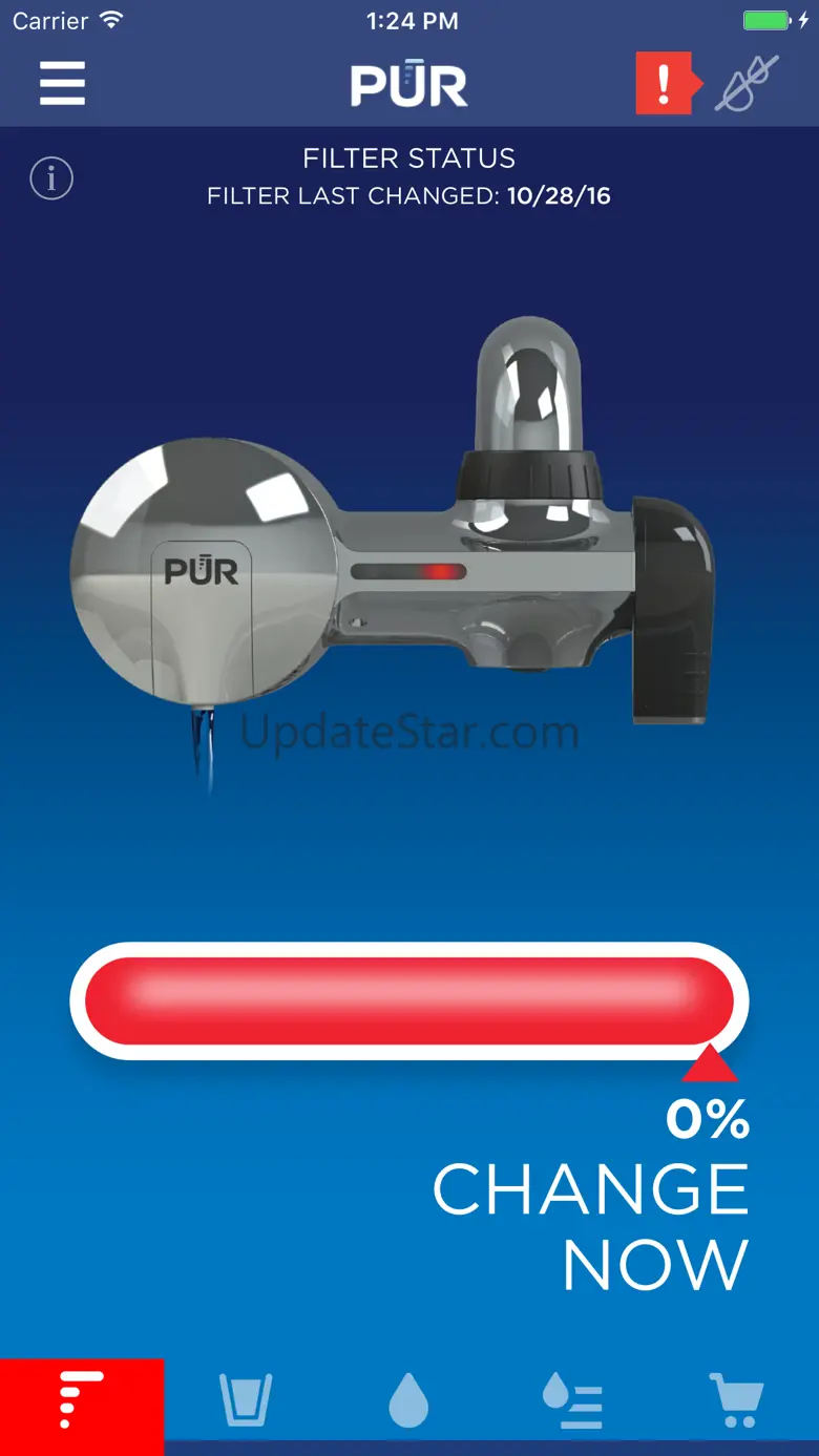 PUR Faucet Mount Water Filter 1.0.7