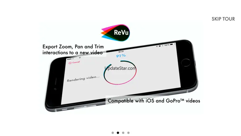 ReVu Video Editor - Record Zoom and Pan Interactions to Make a New Video 1.02