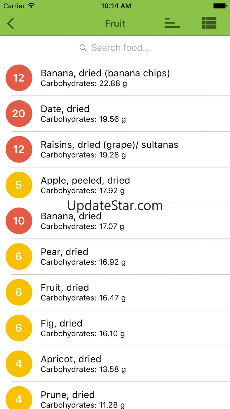 Glyx - Glycemic Load and Index 1.4.2
