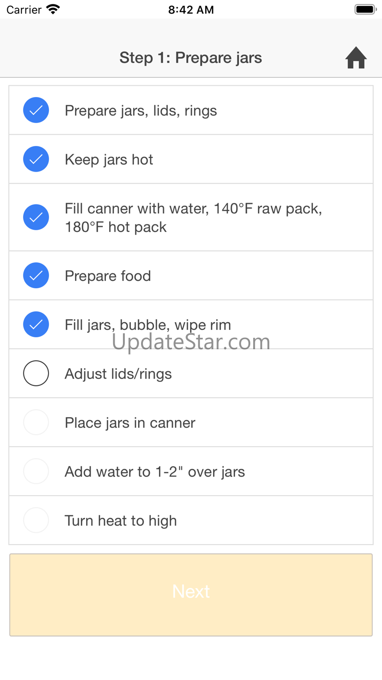 Canning timer & checklist 2.0.2
