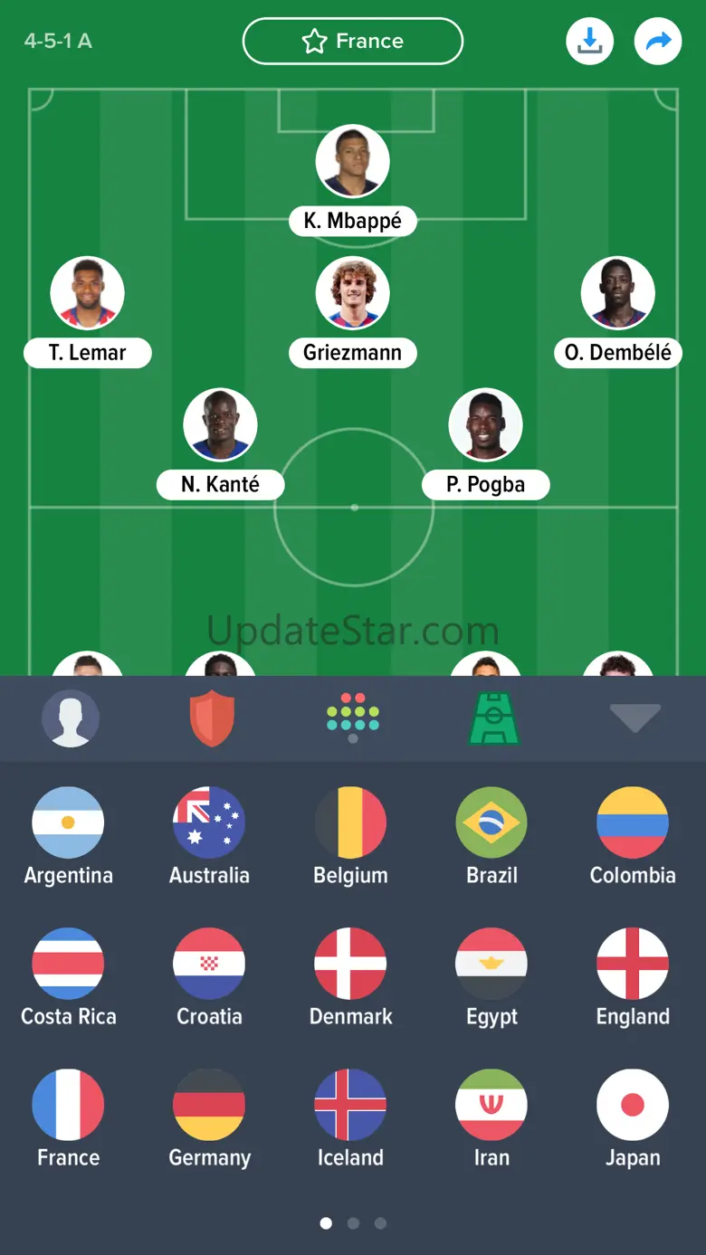 Tactics - Football Team Lineup 1.7.4