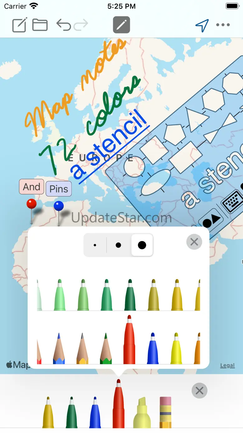 Draw Maps: Map Notes 5.1.2