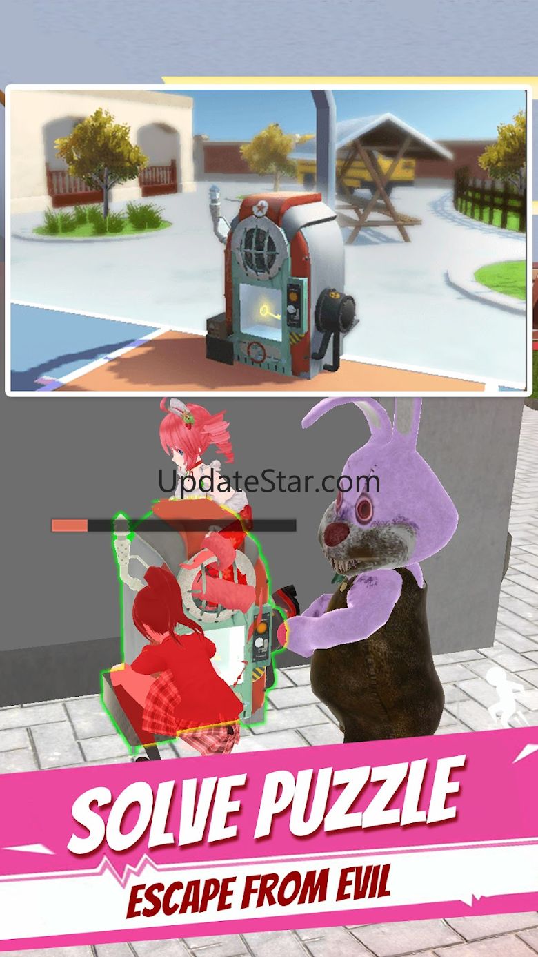 Anime School Chase Sim