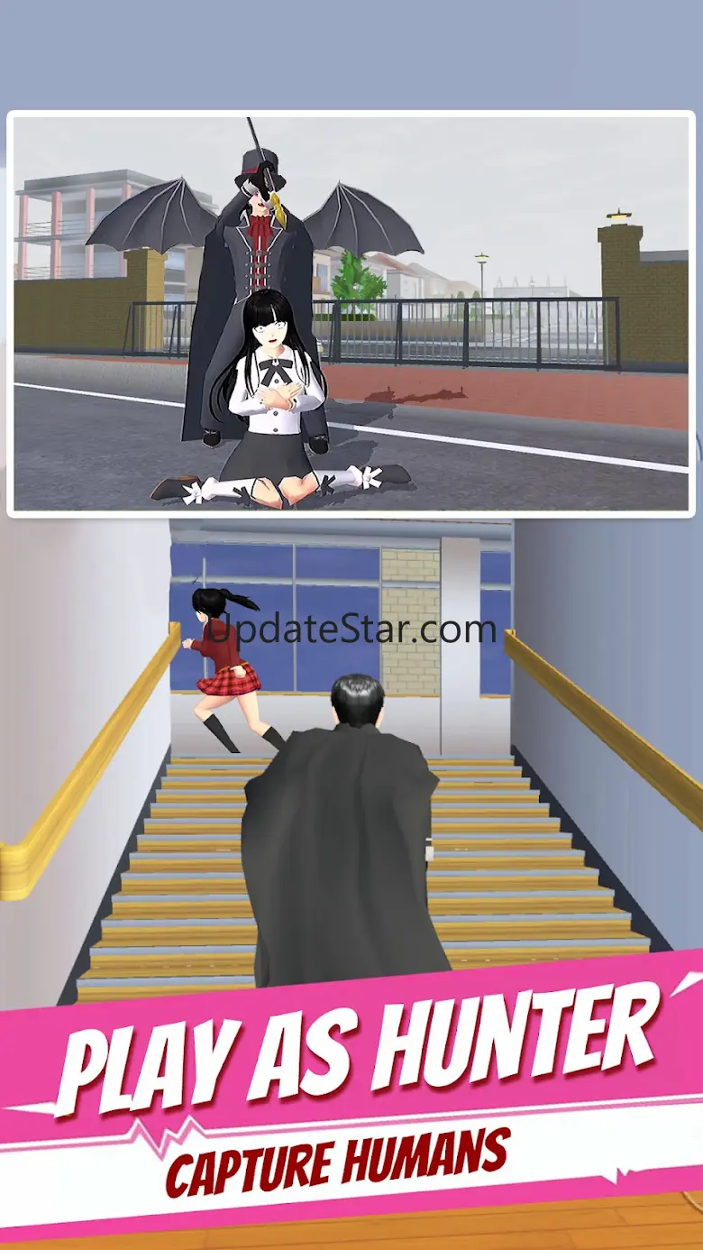 Anime School Chase Sim