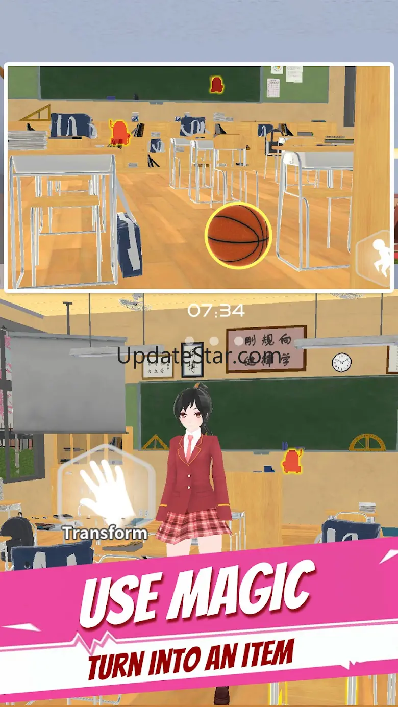 Anime School Chase Sim