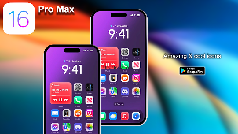 iPhone 16 Pro Max iOS Launcher 3.4