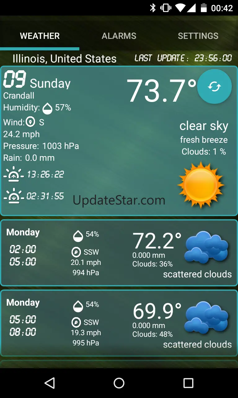 Custom Weather Alerts 6.4