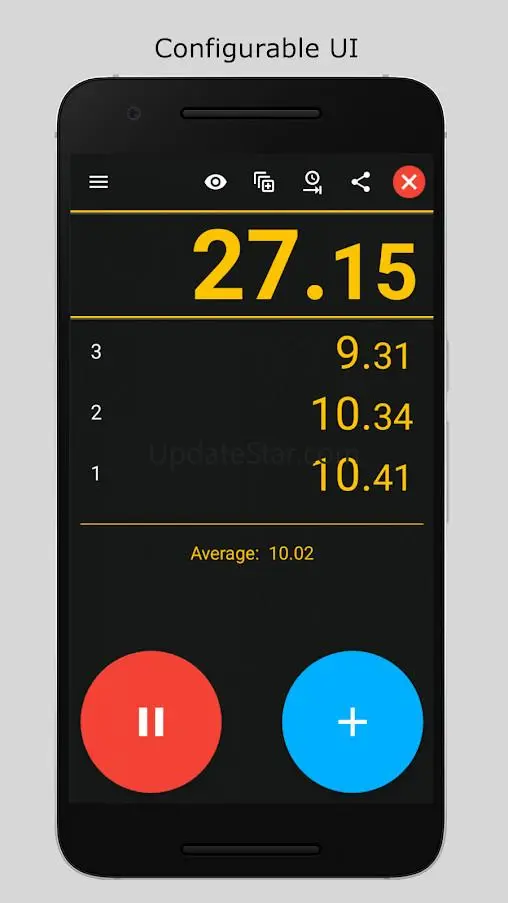 Stopwatch 2 Advanced lap timer X4