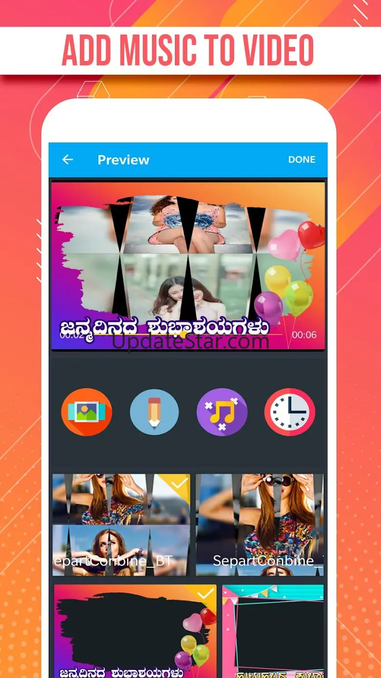 Kannada Birthday Video Maker w 1.0.0