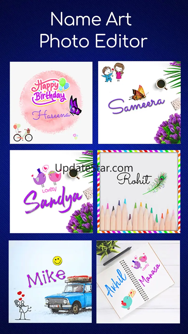 Name Art Photo Editing App 9.2