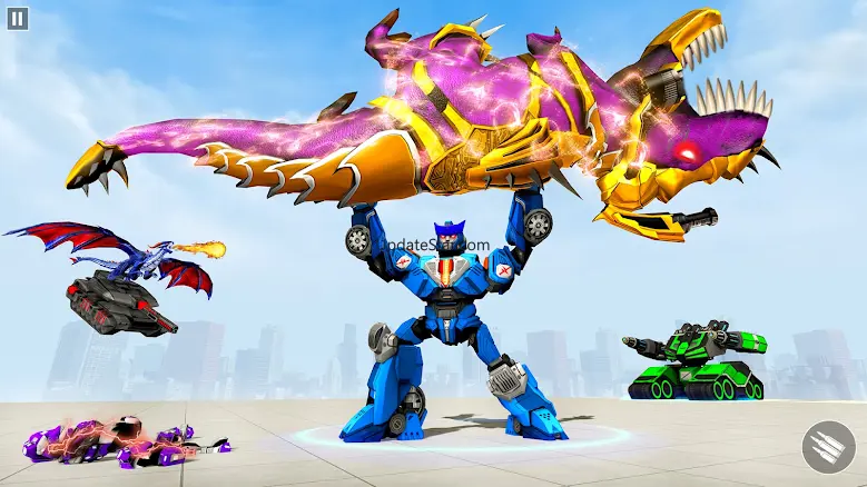 Dino Robot Car Game:Robot Game 3.9
