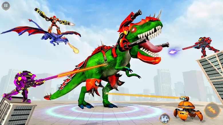 Dino Robot Car Game:Robot Game 3.9