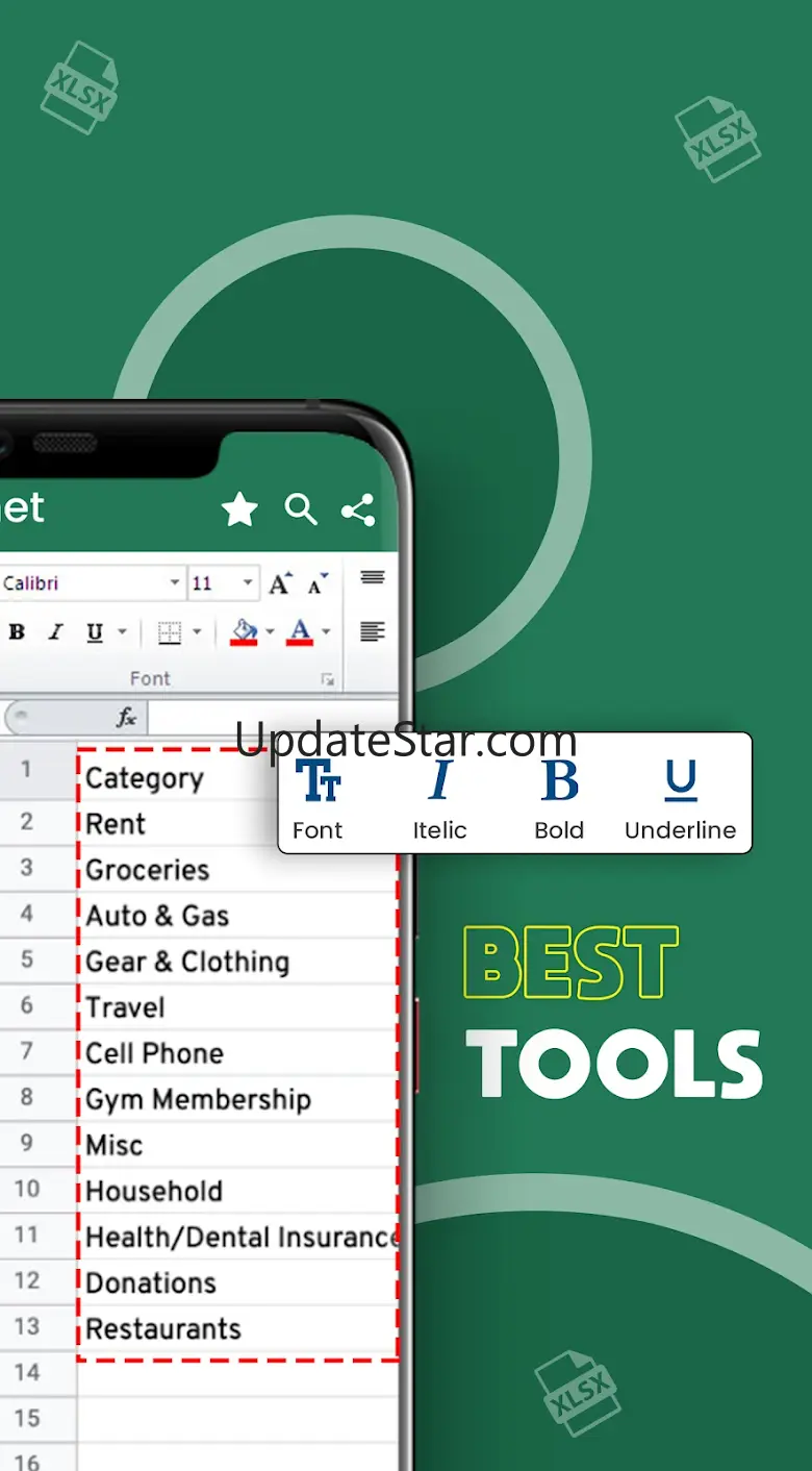 Excel Spreadsheet: Xls Viewer 4.2