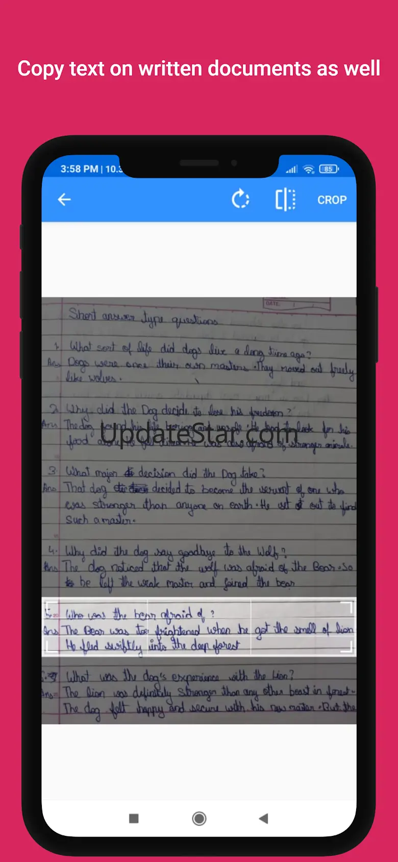 Copy Text On Image