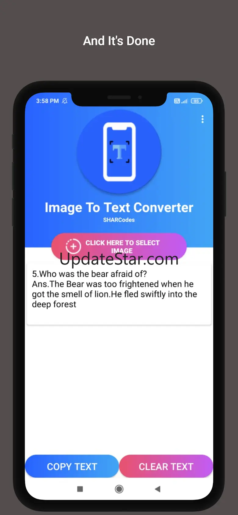 Copy Text On Image