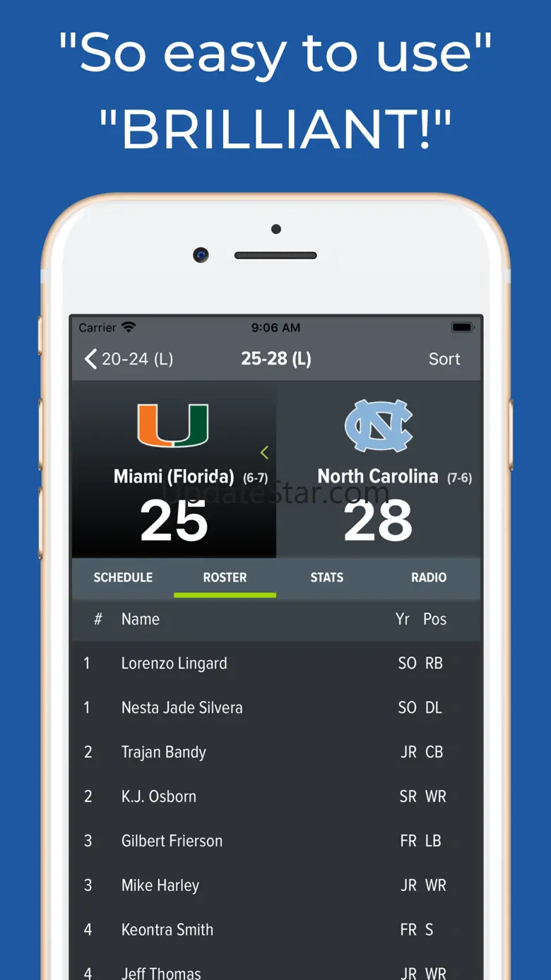 Miami Hurricanes Football 5.2.0