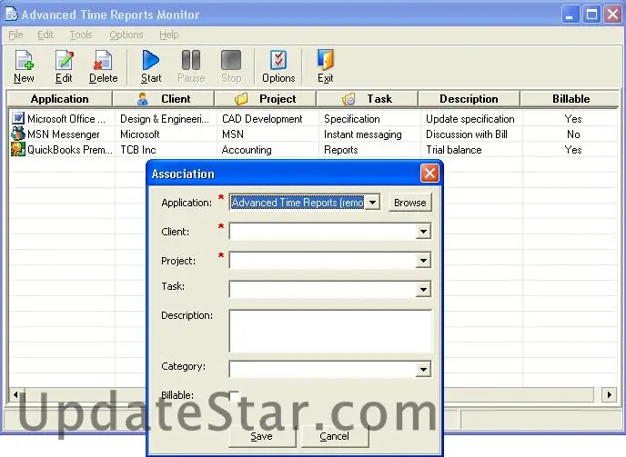Advanced Time Reports Monitor 7.5.22
