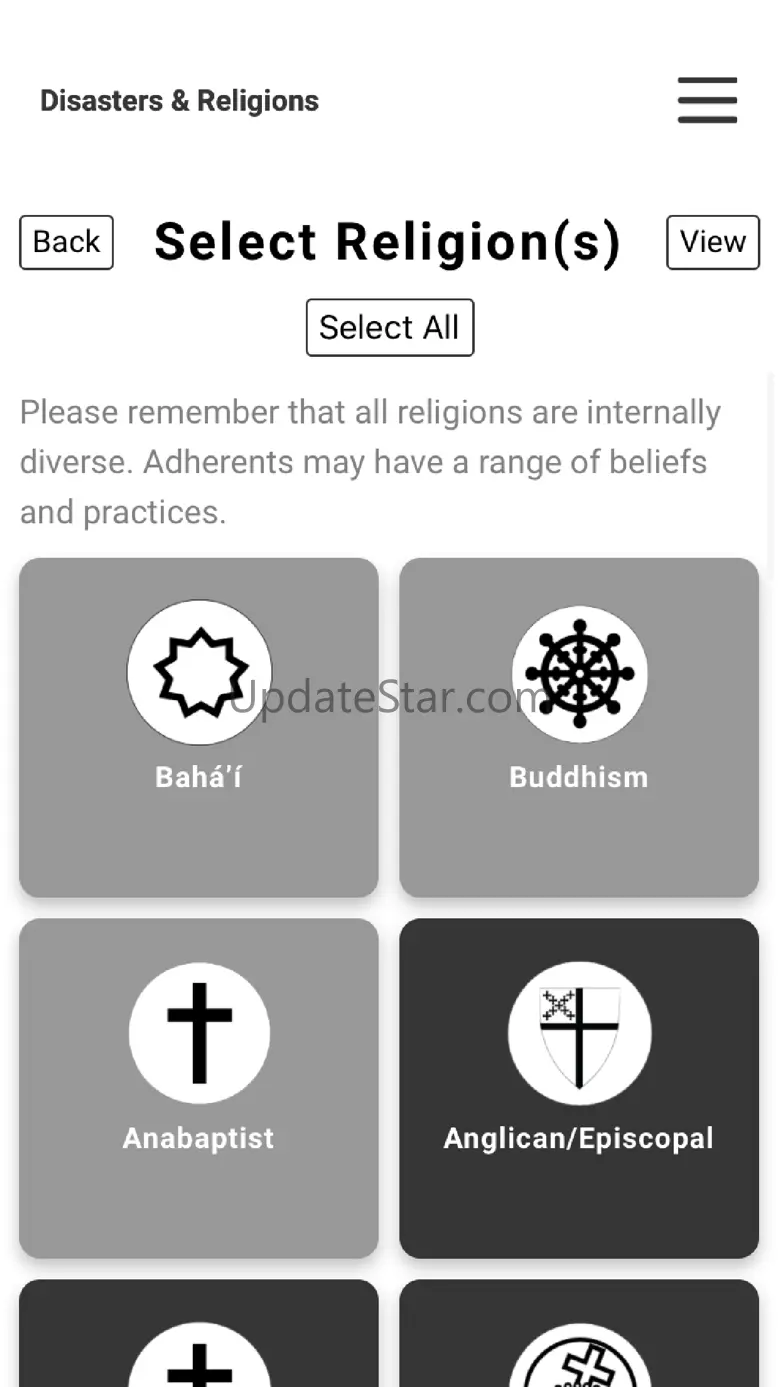 Disasters and Religions 4.0.2