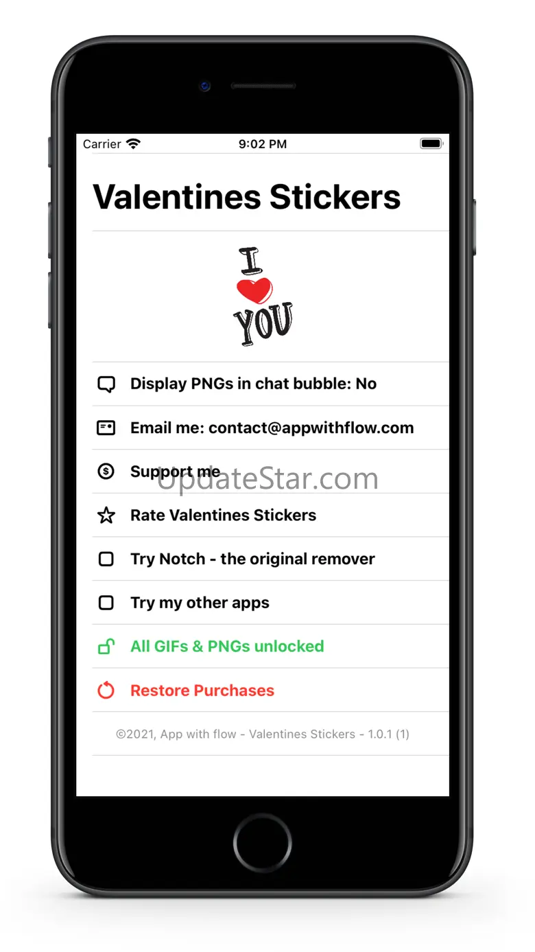 Valentines - GIFs & Stickers 1.0.6