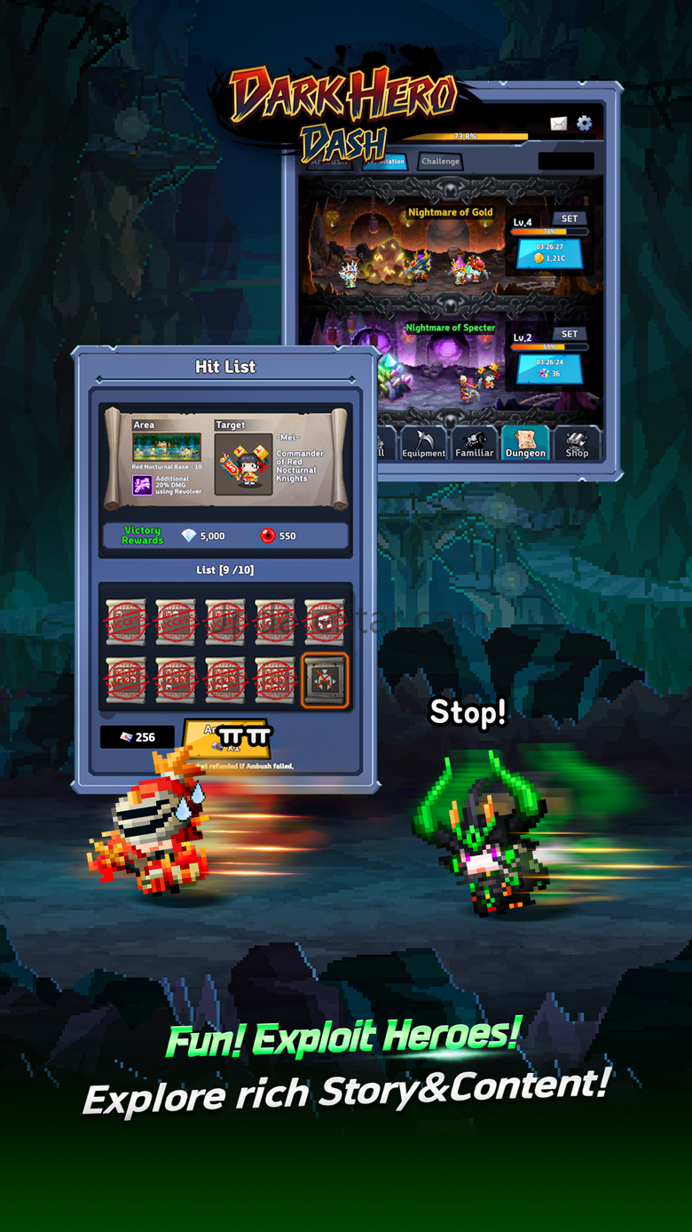 Dark Hero Dash : Idle RPG 1.1.0.37