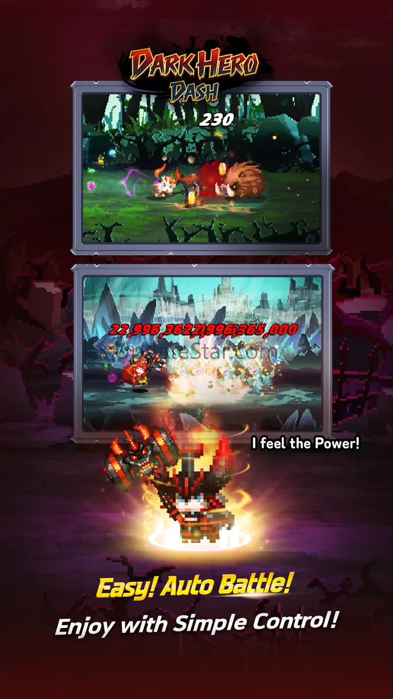 Dark Hero Dash : Idle RPG 1.1.0.37