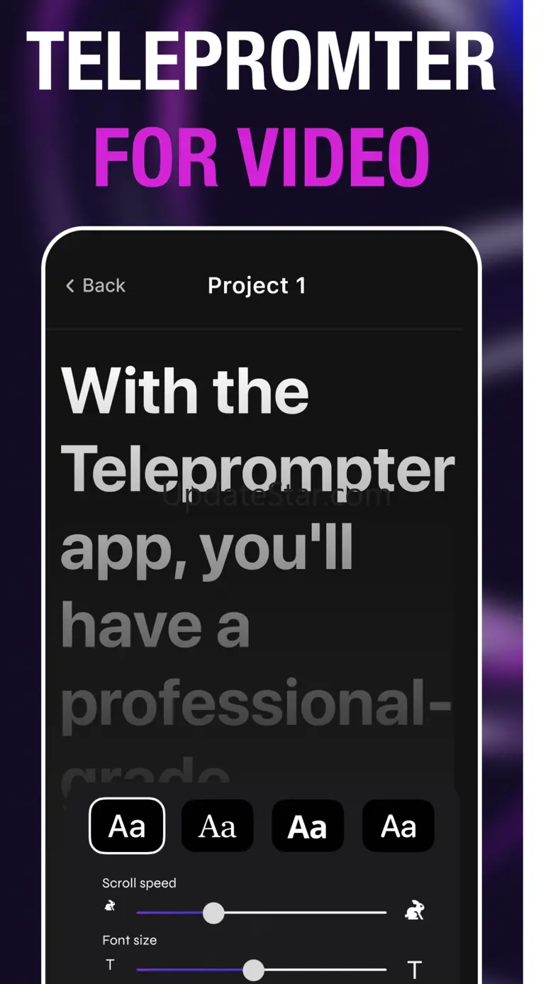 Teleprompter for Video & Vlog 2.7.5