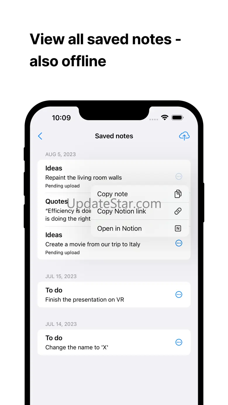 Notion Instant Notes 2.5.0