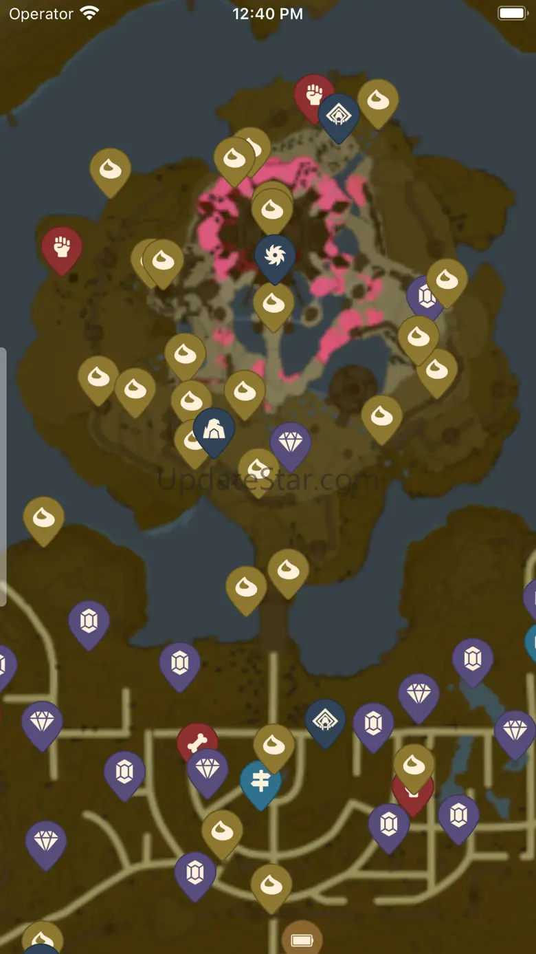 Map for Tears of the Kingdom 1.2.2
